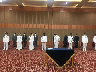  Ini Nama 15 Camat dan Plt Camat yang Dilantik Sekdako Pekanbaru